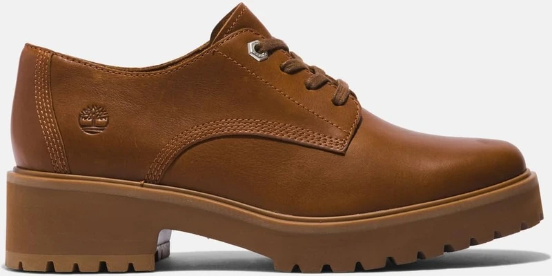 Timberland Women's Carnaby Cool Oxford, Rust Full Grain, 7 UK