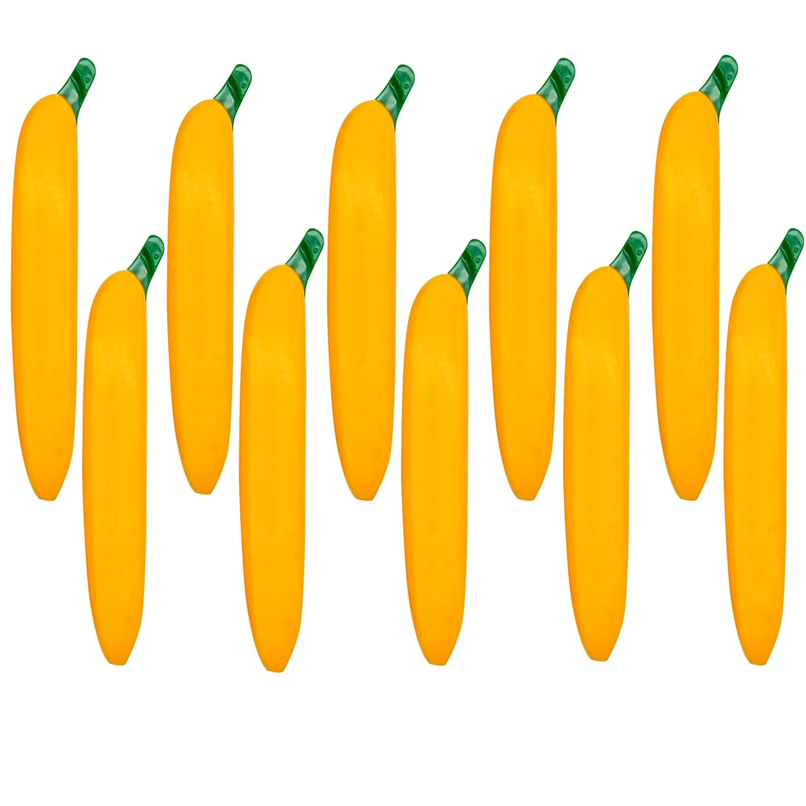 Lopenle 20PCS Novelty Banana Pens Fresh Fruits Pens Fun Kids Pens Cute Writing Ballpoint Pens 1.0mm Black Ink Retractable Pens For Desk Decoration Accessories Stationery School Office