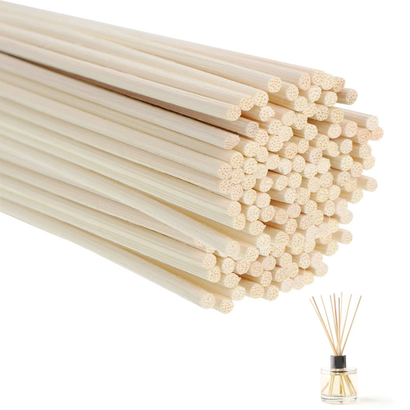 50 Diffuser Sticks Reed Diffuser Sticks Reeds for Diffusers - 25 * 0.3cm, Home & Office Fragrance