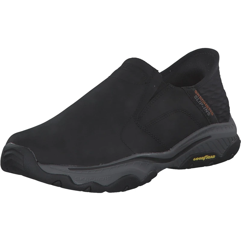 Skechers Men's Slip-ins: Craster-Lanigan Moccasin, Black, 14
