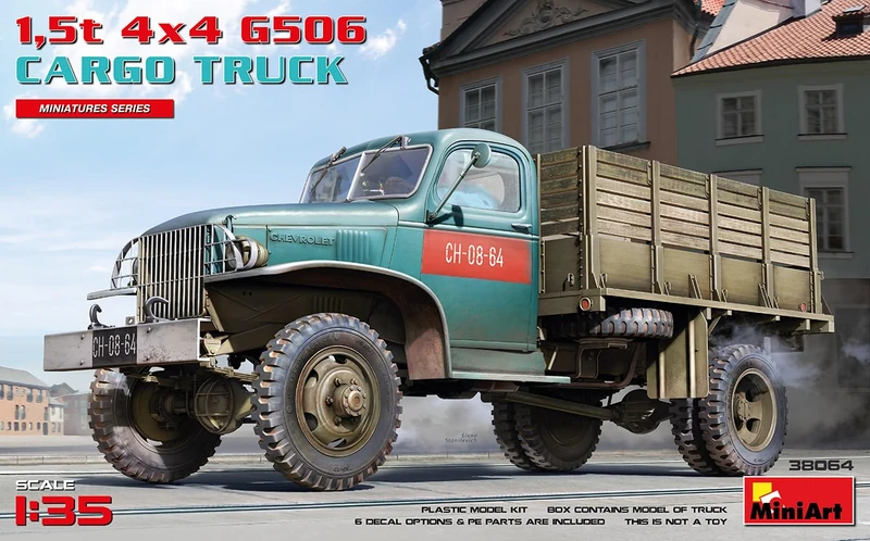 Miniart 1:35-1.5t 4x4 G506 Cargo Truck