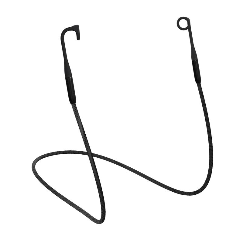 Loop Safety Connector Cord - Official Magnetic Tug-Resistant Safety Cord for Loop Quiet / Engage / Experience Earplugs - Warm Charcoal