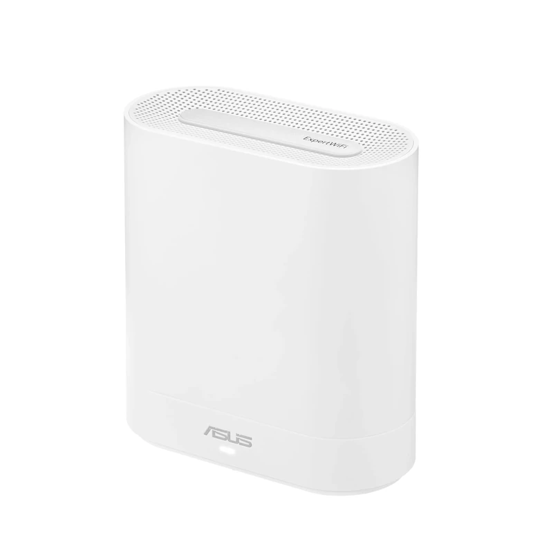 Asus EBM68 1 pack Tri-Band WiFi 6 Mesh WiFi System, for all businesses, up to 5 SSIDs, customized guest portal, 2.5 Gbps port, enterprise-grade network security easy management ASUS ExpertWiFi app