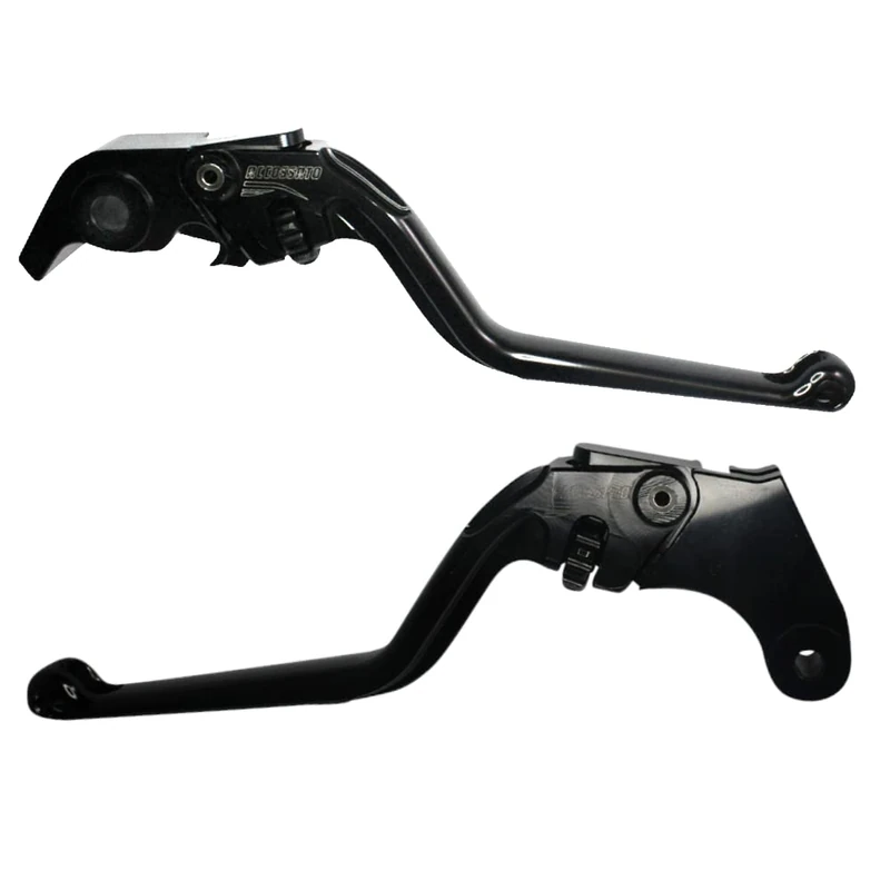 ACCOSSATO Pair of Black Levers for Aprilia Tuono V4 1100 RR/Factory from 2017 to 2021 (CC 1100)