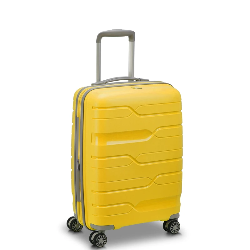 Modo by Roncato MD1 Expandable Cabin Trolley Yellow, Yellow, Bagaglio a Mano, Hard Suitcase with Expandable Central Part and Swivel Wheels