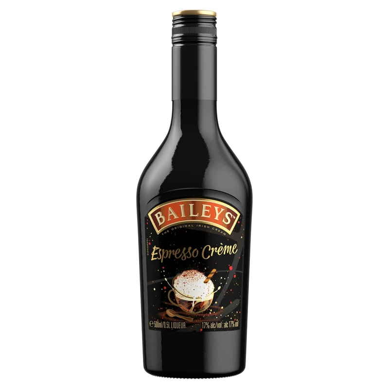 Baileys Espresso Creme Liqueur | Festive Gift | 17% vol | 50cl | Coffee Liqueur | Taste of Fresh Columbian Ground Coffee | Enjoy in an Espresso Martini
