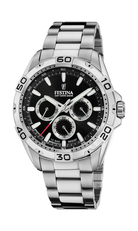 Festina Analog F20623/4, Silver, Bracelet