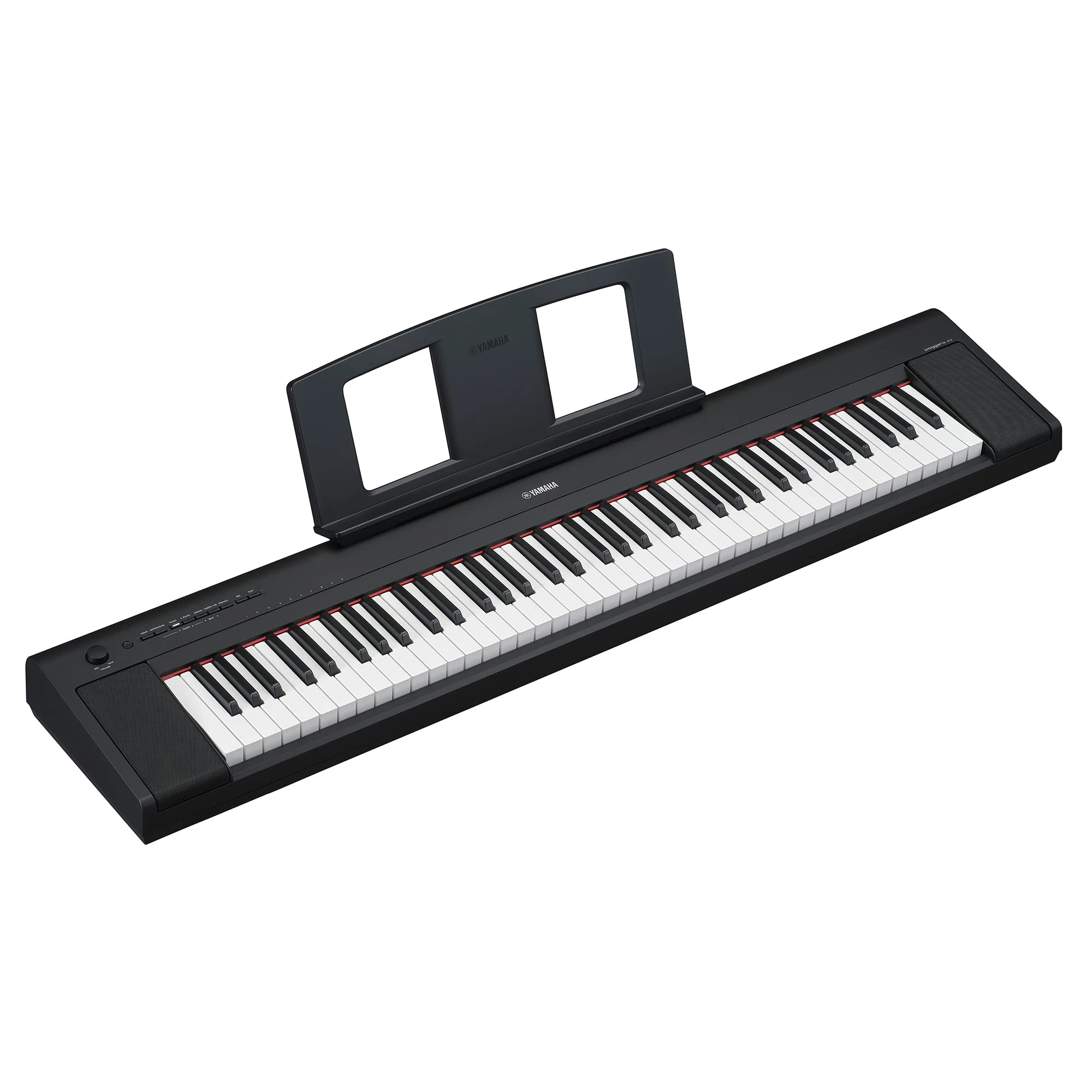 Yamaha NP-35 Piaggero Digital Keyboard with 76 Graded Soft-Touch Sensitive Keys and 15 Instrumental Voices, Lightweight and Portable
