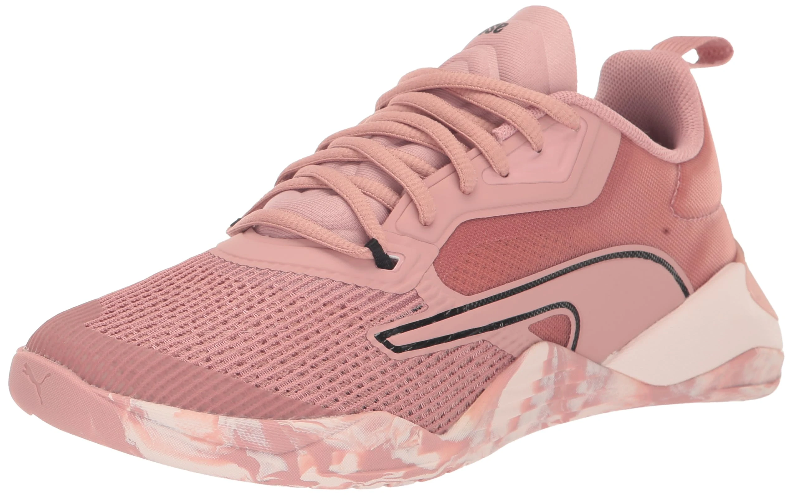 PUMA Women's Fuse 2.0 Gym Training Shoes, Future Frosty Pink-Black, 10, 7.5 UK