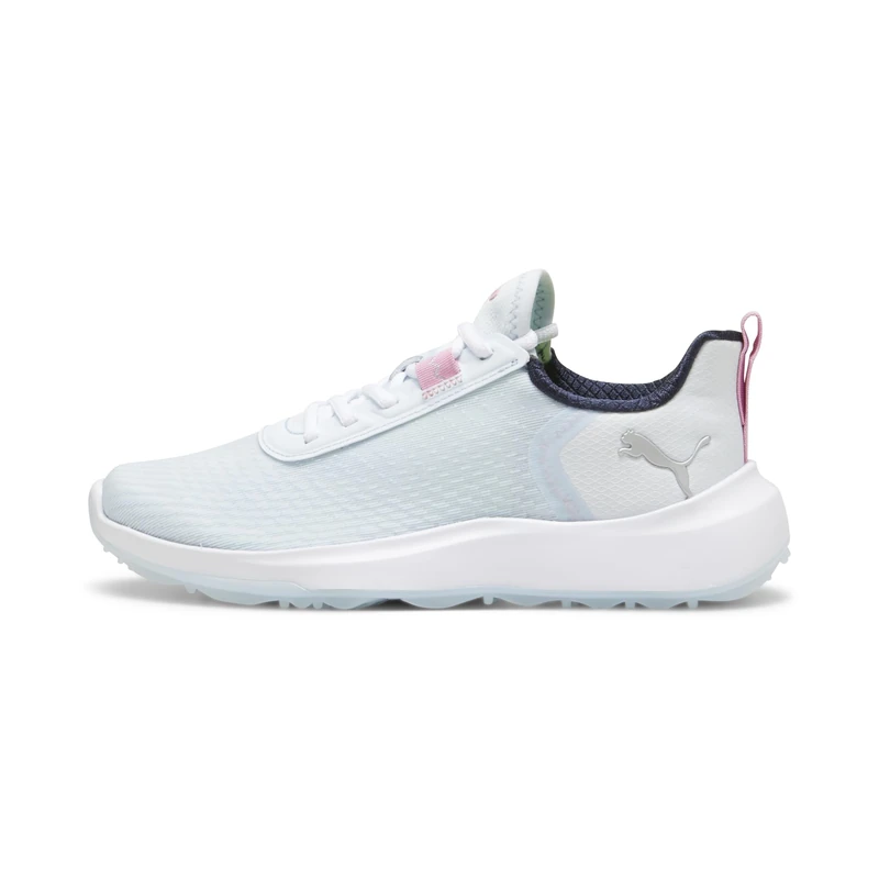 PUMA Women's Fusion Crush Golf Shoes, ICY Blue-Pink Icing, 4 UK - Image 1