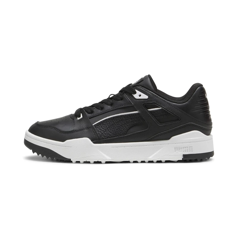 PUMA GOLF Men's Slipstream G Golf Shoes, Black/White, 9 UK