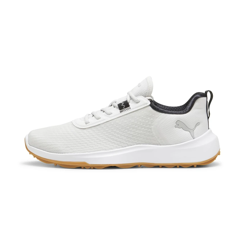 PUMA Men's Fusion Crush Sport Golf Shoe, Feather Gray Black, 8.5 UK