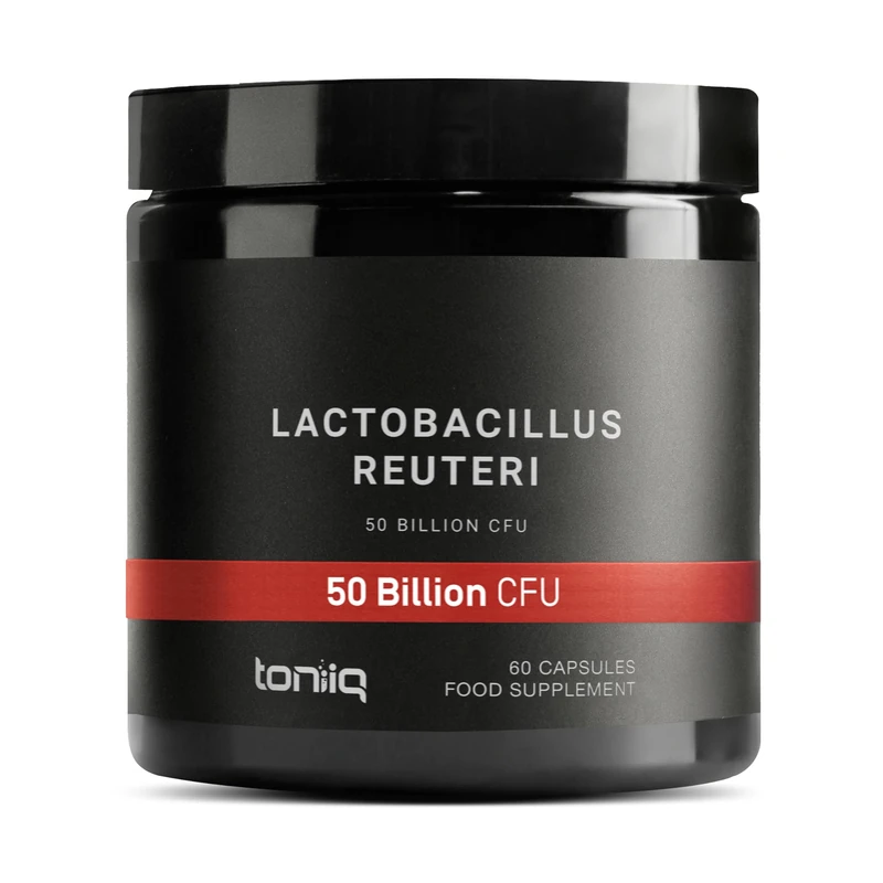 Toniiq 50 Billion CFU Lactobacillus Reuteri Probiotic - 60 Veg Capsules