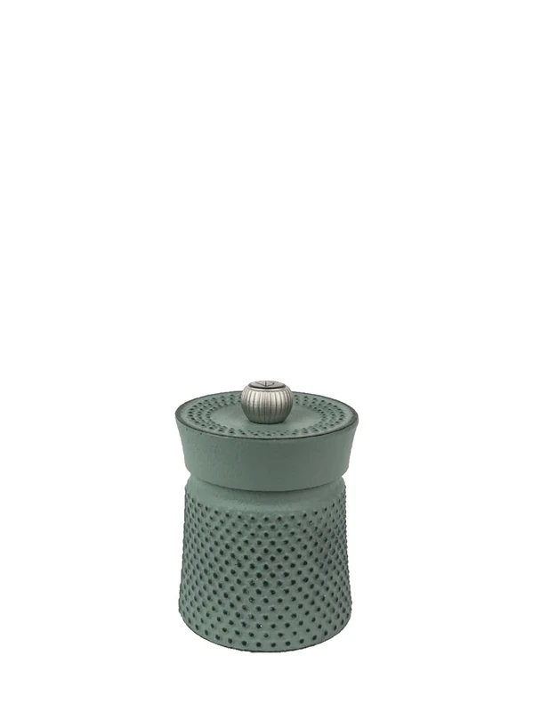 Peugeot - Bali 8 cm Pepper Mill - Classic Grind System - Cast Iron - Lifetime Guaranteed Mechanism - Made in France - Celadon Green Colour