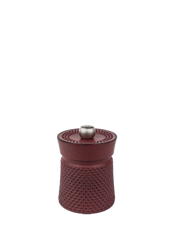 Peugeot - Bali 8 cm Pepper Mill - Classic Grind System - Cast Iron - Lifetime Guaranteed Mechanism - Made in France - Red Colour