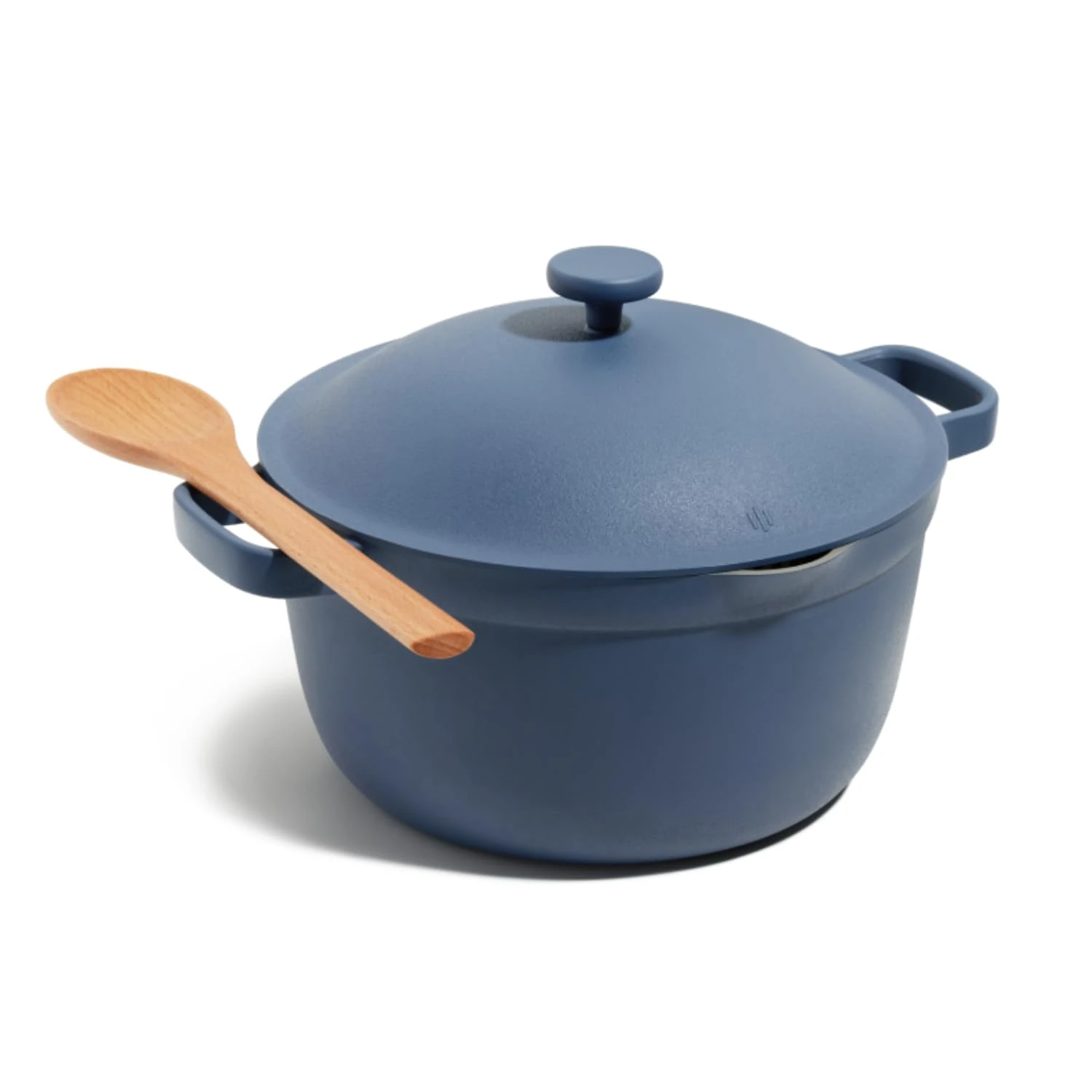 Our Place Perfect Pot - 5.2 L. Nonstick Ceramic Sauce Pan with Lid | Versatile Cookware for Stovetop and Oven | Steam, Bake, Braise, Roast | PTFE and PFOA-Free | Toxin-Free, Easy to Clean | Blue Salt