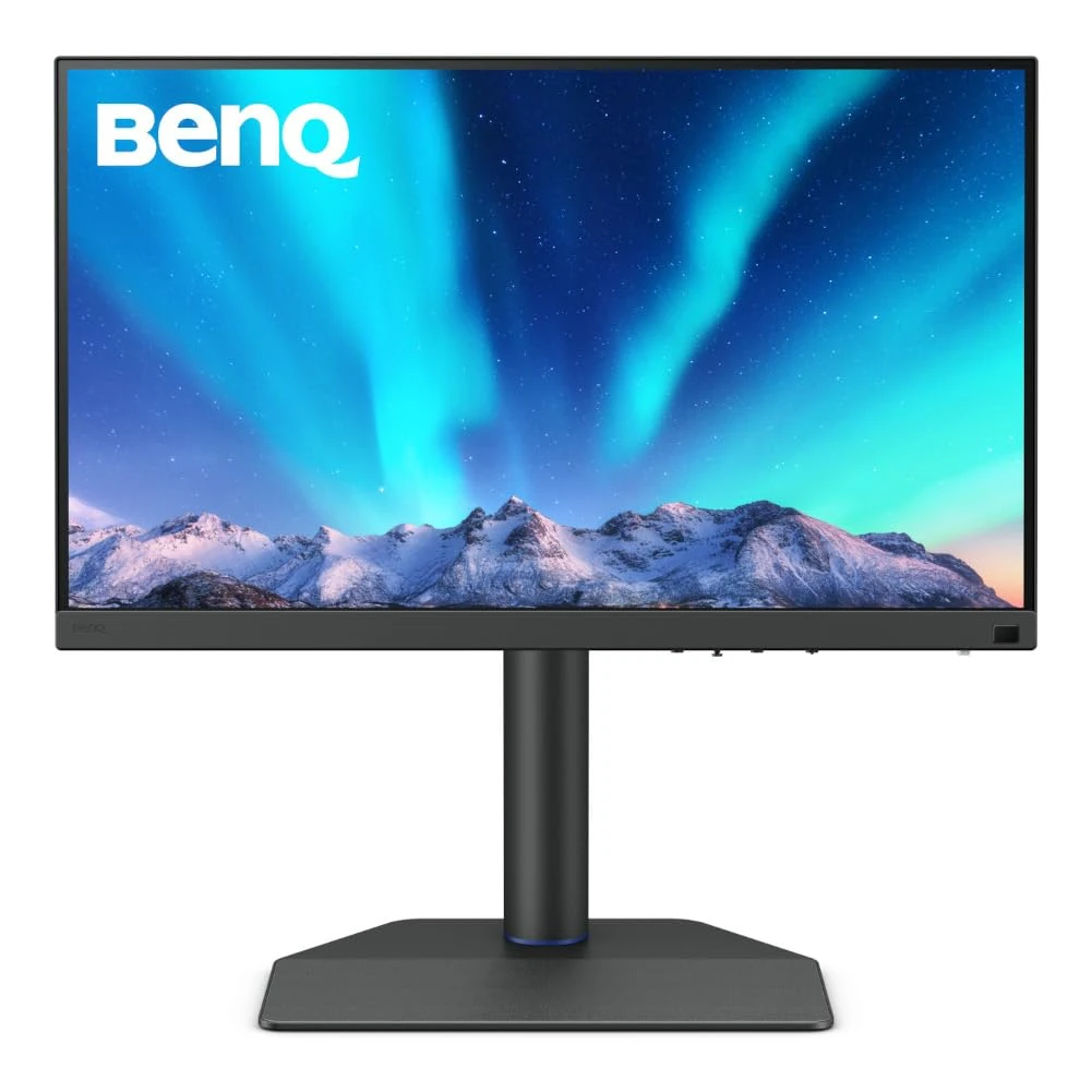 BenQ SW272U 27-inch 4K 90W USB-C Photographer Monitor, 99% Adobe RGB/P3, fine-coating panel with TUV anti-reflection certification, 1.07 billion colours, 16 bit 3D LUT, Wireless Hotkey Puck