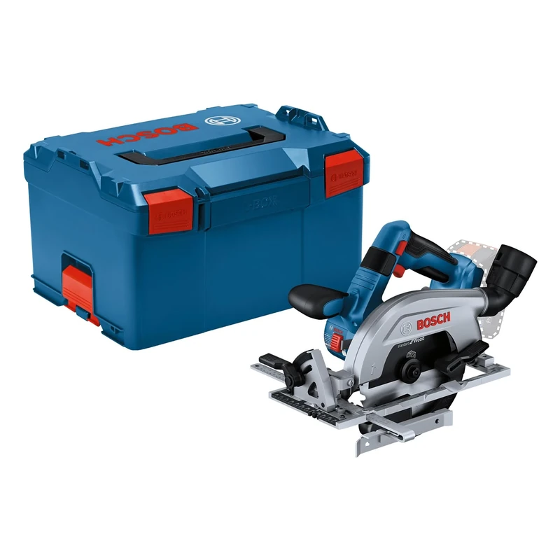 Bosch Professional 18V System Cordless Circular Saw GKS 18V 57-2 L (Left-Hand Saw Blade, brushless Motor, 57 mm Cutting Depth with 90° cuts, incl. 1x Circular Saw Blade, Without Battery/Charger)