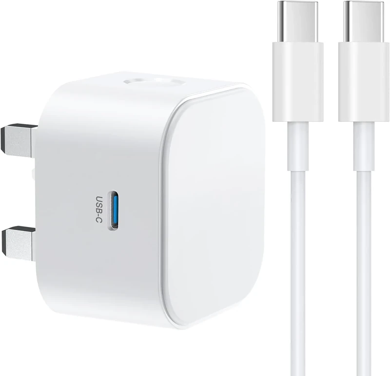 TEYASI Fast Charger Cable and Plug,USB C Charger and Type C Cable Charging USBC Compatible with iPad, iPhone 17/16/15 Pro Max,i Pad Pro 12.9 3 Gen/11 Gen/i Pad Air 5th/4th,2022iPad 10th/9th/ Mini 6