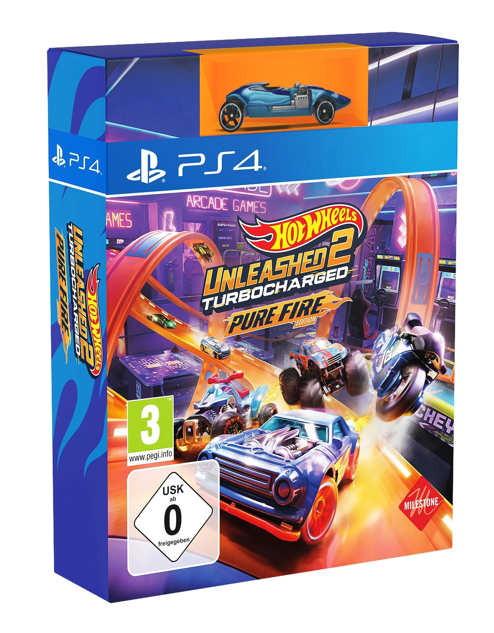 HOT WHEELS UNLEASHED 2 - Turbocharged Pure Fire Edition (Playstation 4)