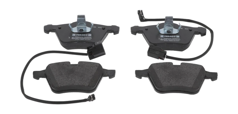 FERODO Brake Pads | FDB5236 | OE-Matching Quality | Eco-Friction Fuse+ Technology | Pack of 4