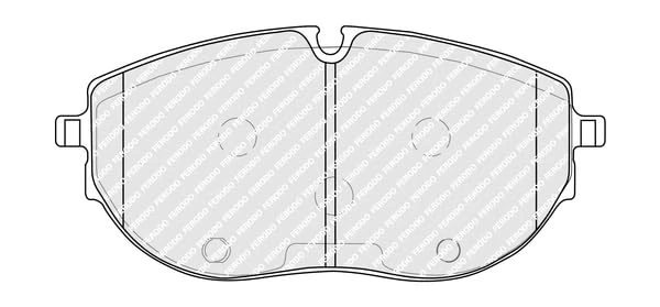 FERODO BRAKE PADS | FDB5338 | FRONT | FOR VW CALIFORNIA T6 CAMPER 2015-2024 | OE-MATCHING QUALITY | ECO-FRICTION FUSE+ TECHNOLOGY