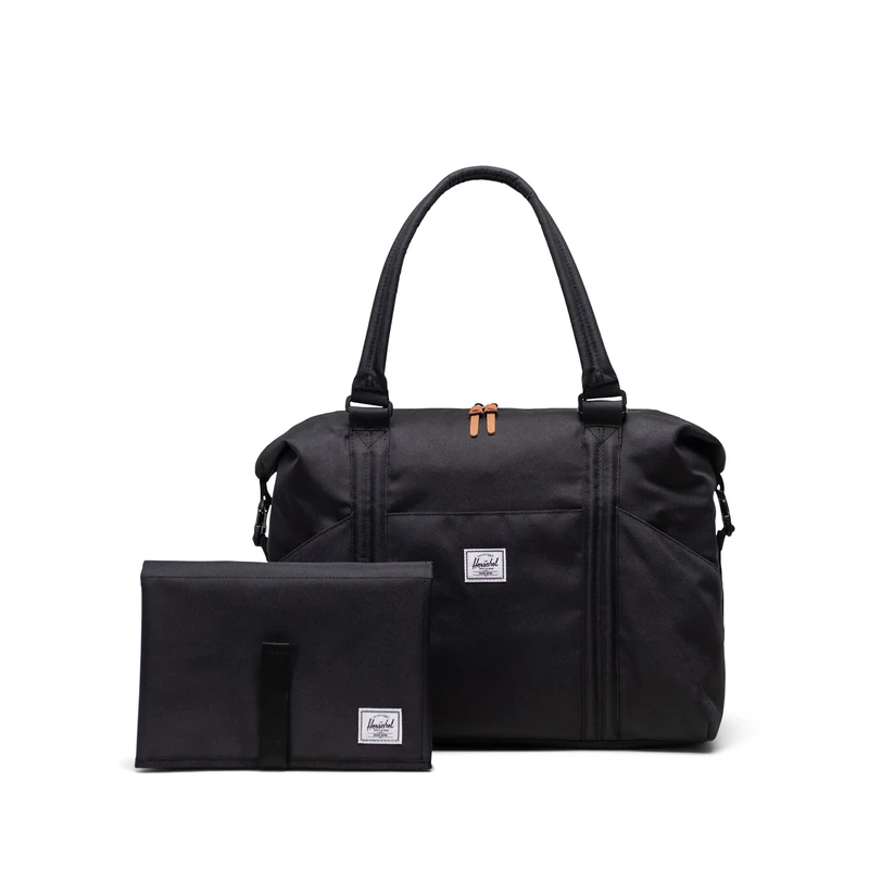 Herschel Unisex Strand Duffle Diaper Bag Black Standard - 24L