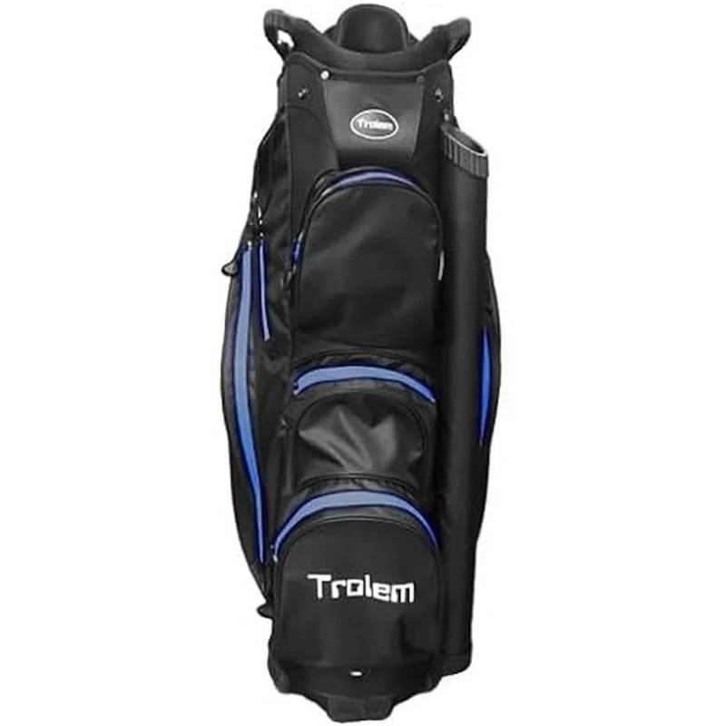 Sac chariot bleu, golf bag,