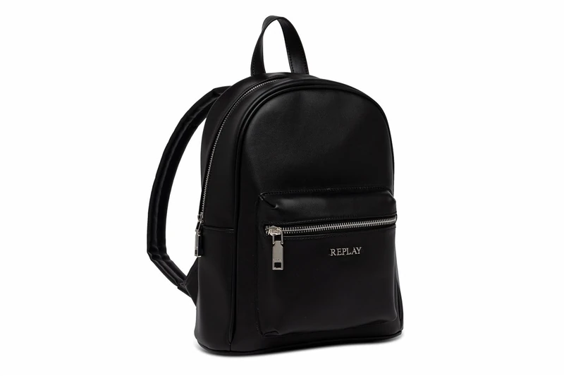 Replay women's backpack made of faux leather, black (Black 098), one size