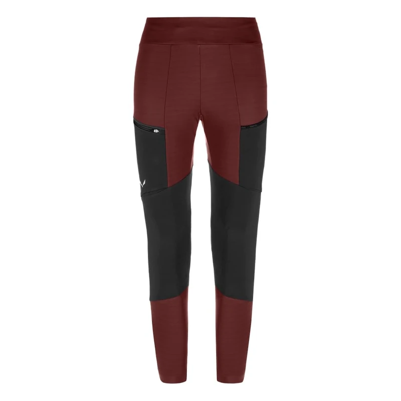 Salewa Puez Dry Responsive Cargo Tights Women, Red, XXL