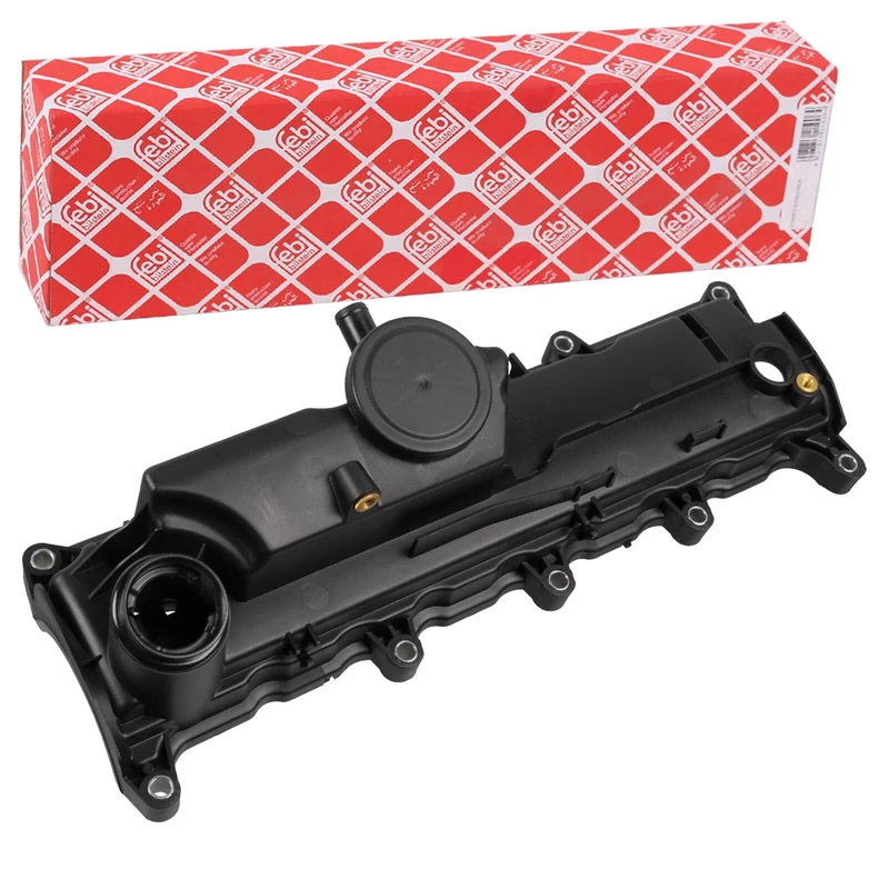 Febi Bilstein 177764 Valve Cover with Bleed Valve and Seal, Pack of 1