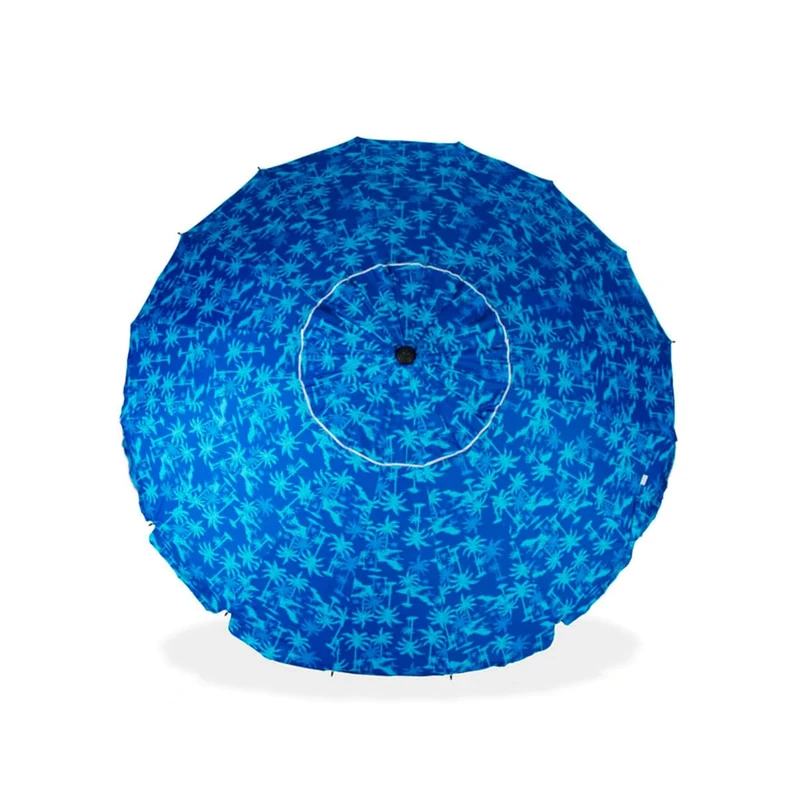 BigBuy Garden Blue Parasol, Multicoloured, Standard