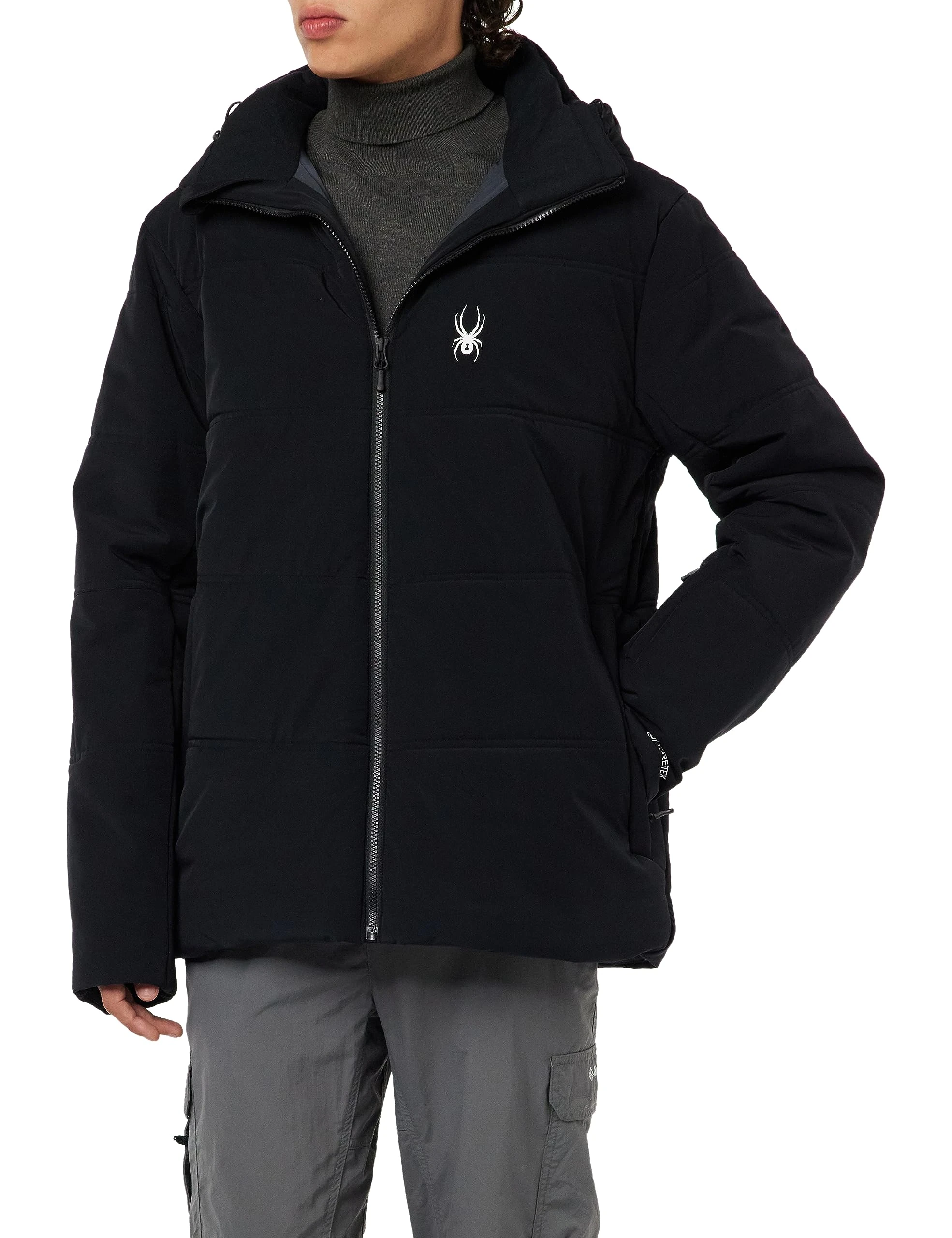 Spyder Men's Liability Insulated Ski Jacket, Black, S