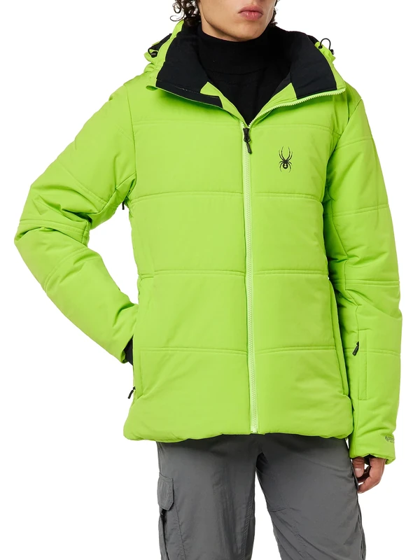 Spyder Men's Liability Insulated Ski Jacket, Mojito, M