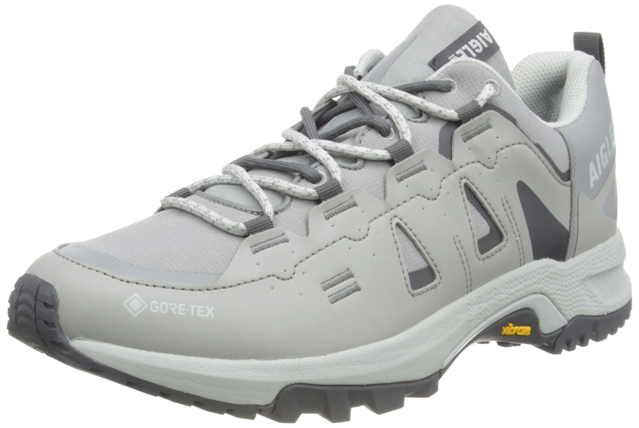 Aigle Men's Pariot GTX Sneaker, Gray, 9 UK