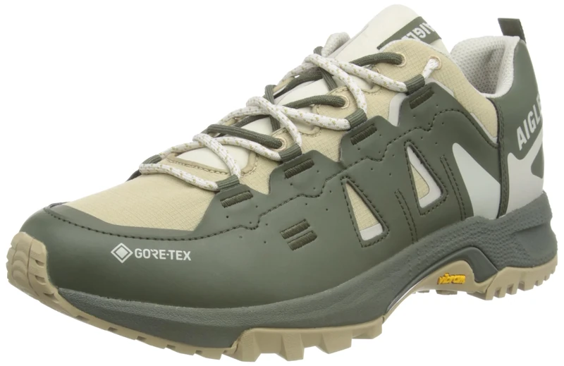 Aigle Men's Pariot GTX Trainers, Avocado Colours, 10.5 UK