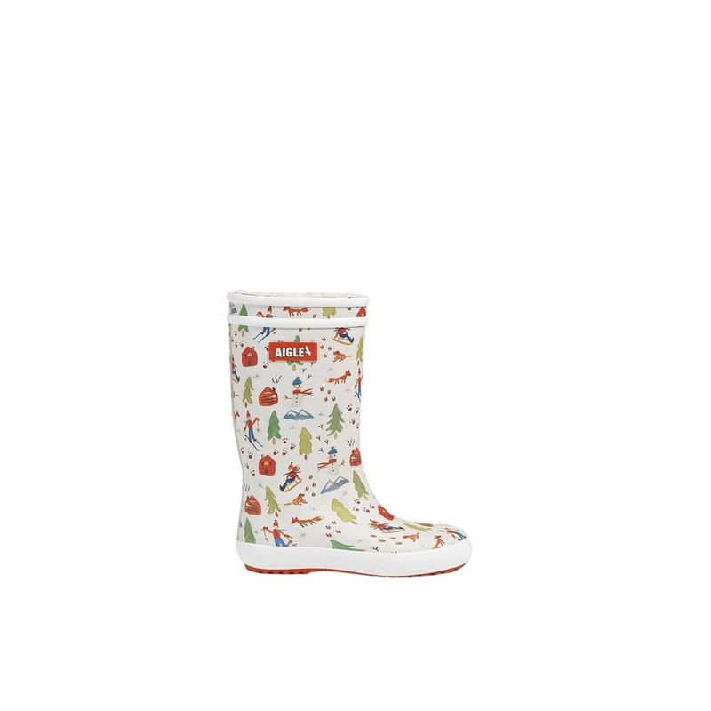 LOLLY POP F Eagle Lined Rubber Boots | Warm Faux Fur Lining – Fully Waterproof, Warm & Comfortable, and Non-Slip Sole