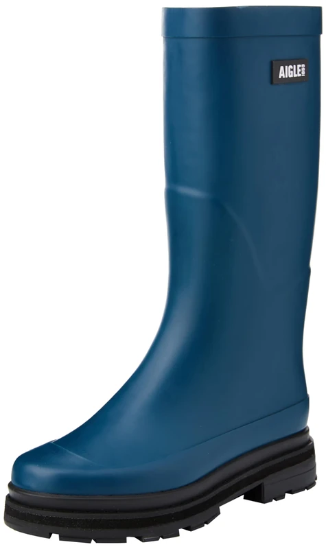 Aigle Women's Ultra Rain Wellington Boots, Storm Blue, 5 UK