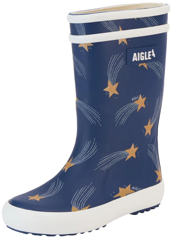 Aigle Unisex Kids Lolly Pop Play3 Wellington Boots, starship, 7.5 UK