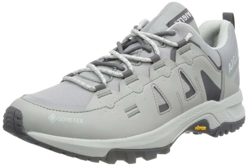 Aigle Men's Pariot GTX Basketball, Grey, 41 EU