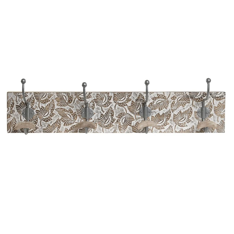 DKD Home Decor Wall Coat Rack, Standard - Image 1
