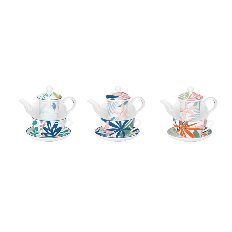 DKD Home Decor Teapot Set, Standard