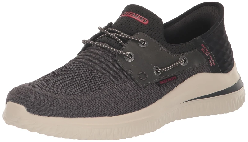 Skechers Men's Slip-ins: Delson 3.0-Roth Loafer, Chbk, 11 UK