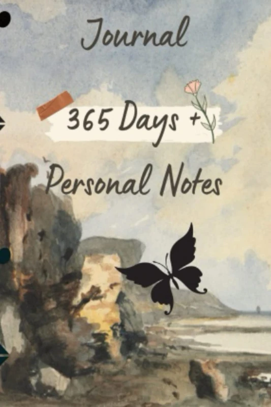 Daily Journal: 365 Days + Personal Notes + Mini Book Notes of Gratitude: For People With Personal Challenges & Personal Notes Of Gratitud.