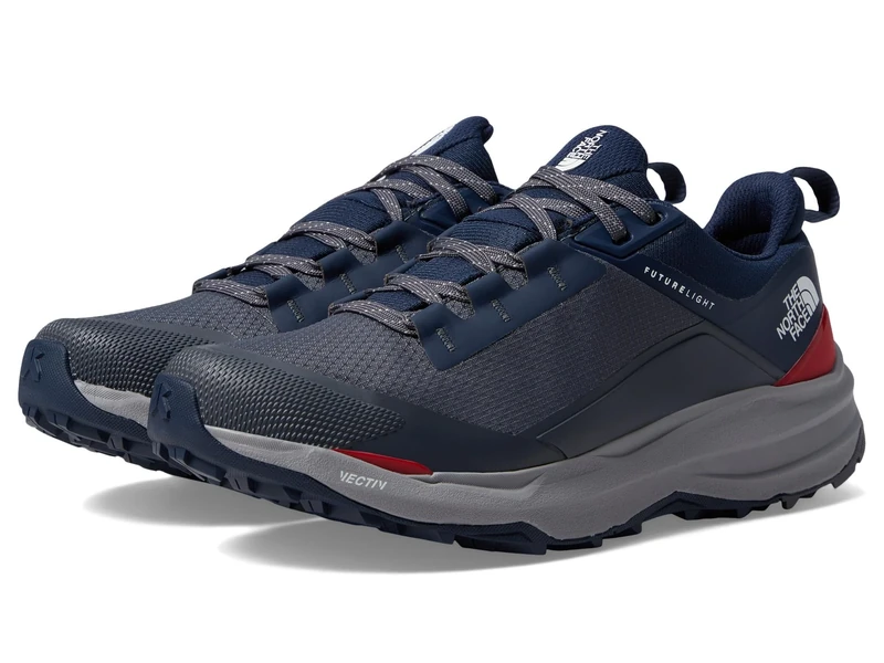 THE NORTH FACE Vectiv Exploris Track and Field Shoe Vanadis Grey/Summit Navy 6