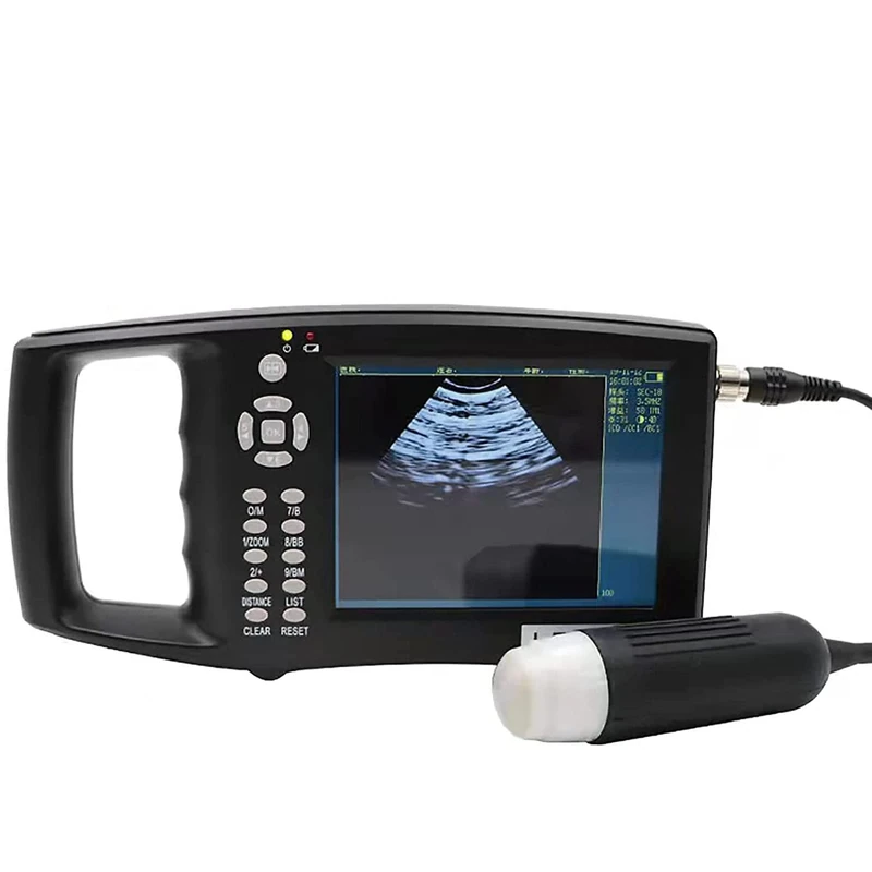 PHOLK Veterinary Ultrasound Scanner Kit, Portable Ultrasound Scanner Veterinary, Multi-Function Veterinary Ultrasound Machine, B-Ultrasound Scanner For Farm Animals Pig Goat Pregnancy - Image 1