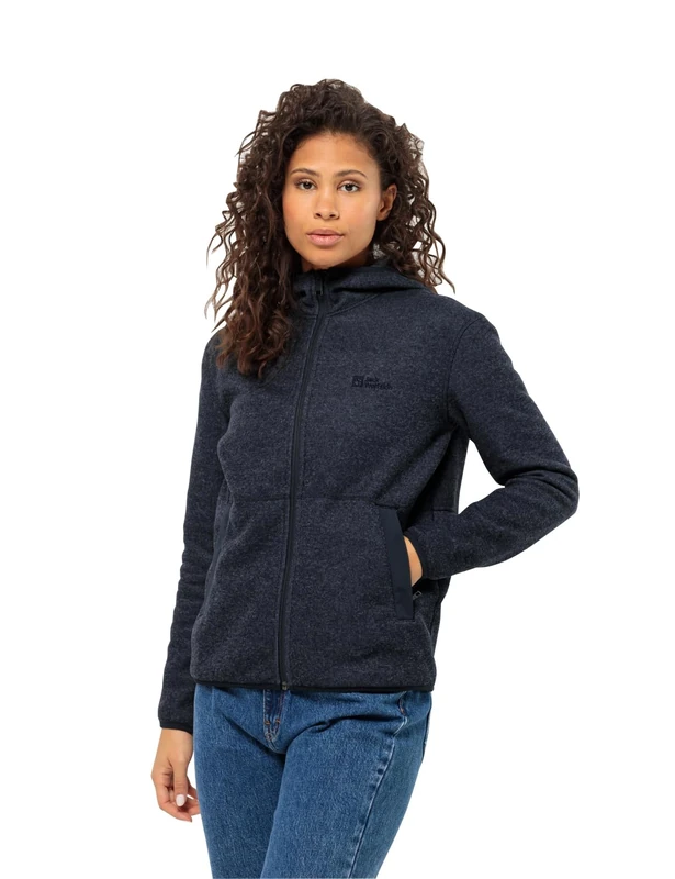 Jack Wolfskin Women's Tannenspur JKT W Fleece Jacket Night Blue