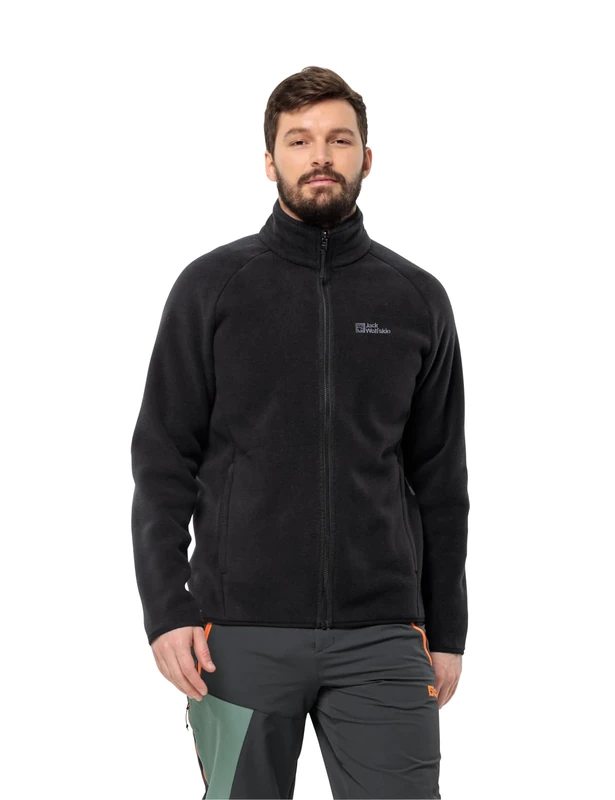 Jack Wolfskin Waldsteig Fz M Men's Jacket Black