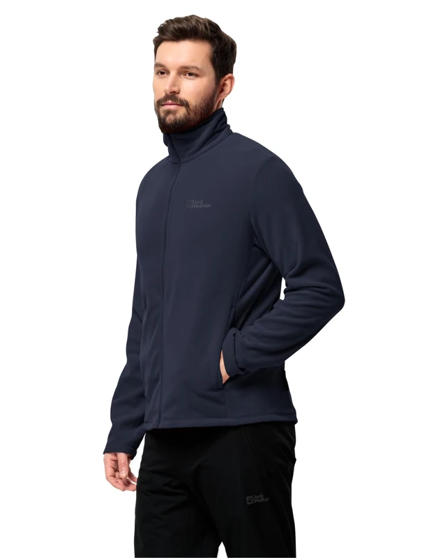 Jack Wolfskin Men's Taunus Fz M Fleece Jacket, Night Blue, M - Image 1