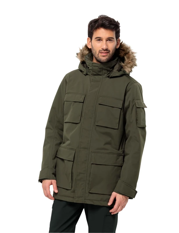 Jack Wolfskin Men's Glacier Canyon Parka Parka - Image 1
